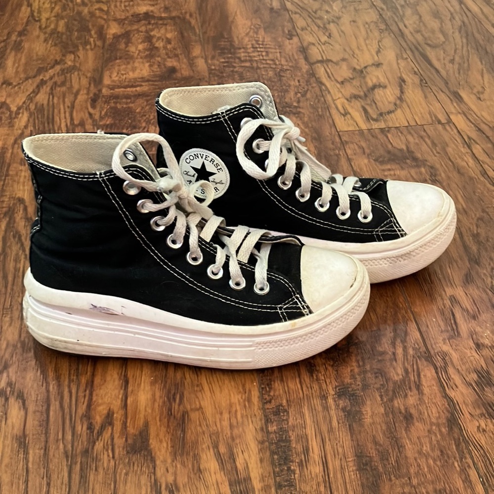 platform converse black